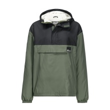 Jack Wolfskin Winter Jacket Windbreaker Spirit Ins Smock (windproof, water-repellent, lined) green Kids